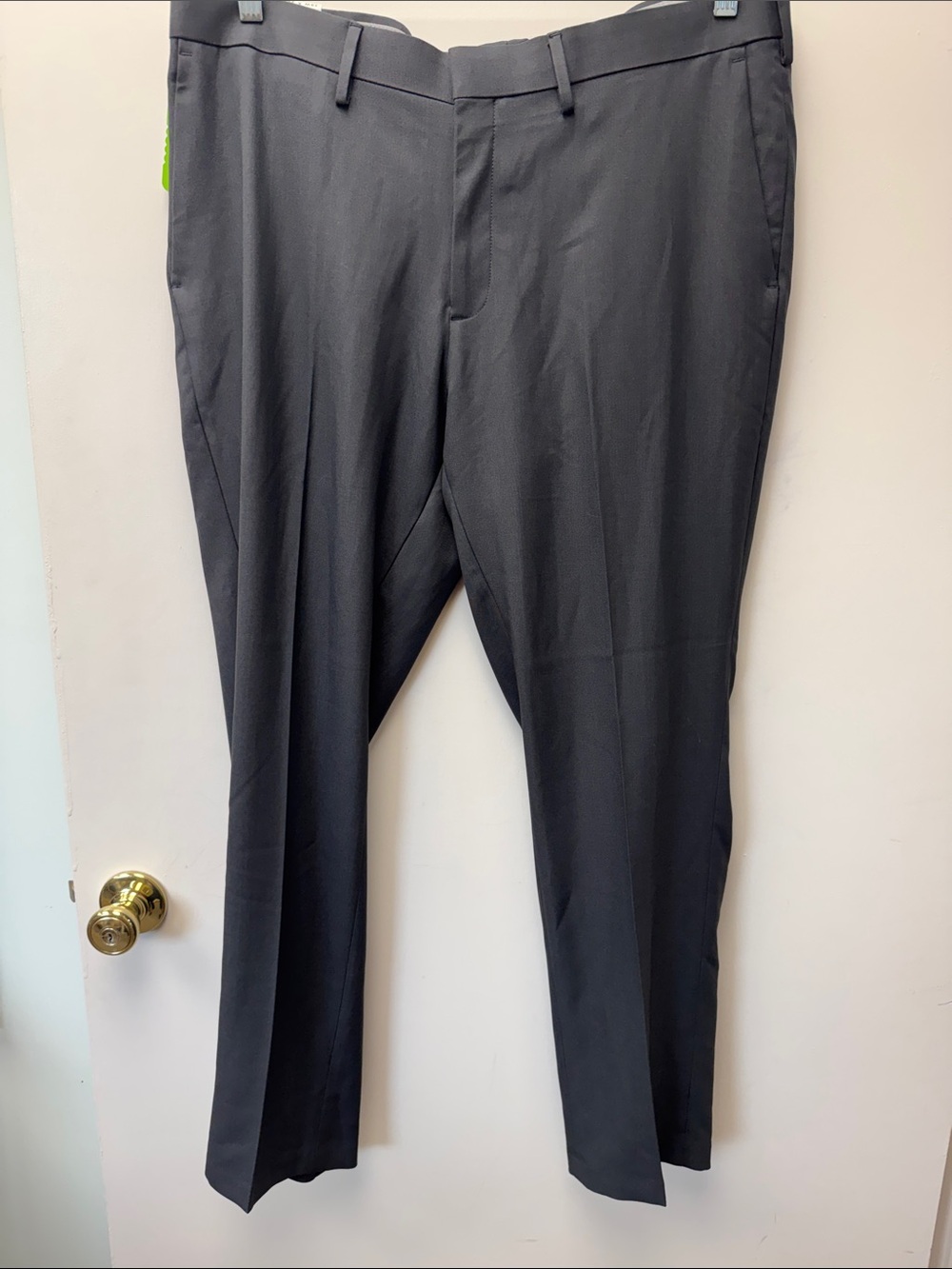 Haggar Men's Dress Pants in Dark Gray